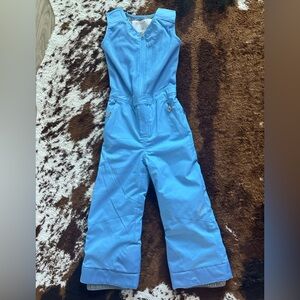 Kids Spyder Blue Snow Bib - Size 5